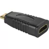 Wentronic Goobay HDMI™-Adapter, HDMI Standard-Buchse (Typ A), Schwarz - HDMI™ A-Buchse>HDMI™ C(Mini)-Stecker (68841)