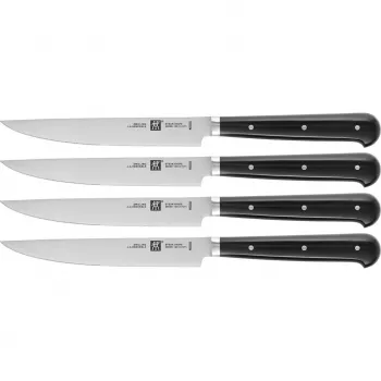 Set mit 4 gezahnten Steakmessern ZWILLING 39029-002-0, 12 cm Klingen