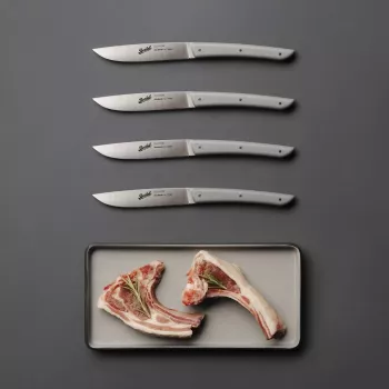Berkel Steakmesser-Set 4-teilig Farbe Grau