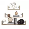 Topeshop MOBI 3P SONOMA Regal Schwebendes Regal Wandmontage Spanplatte Eiche