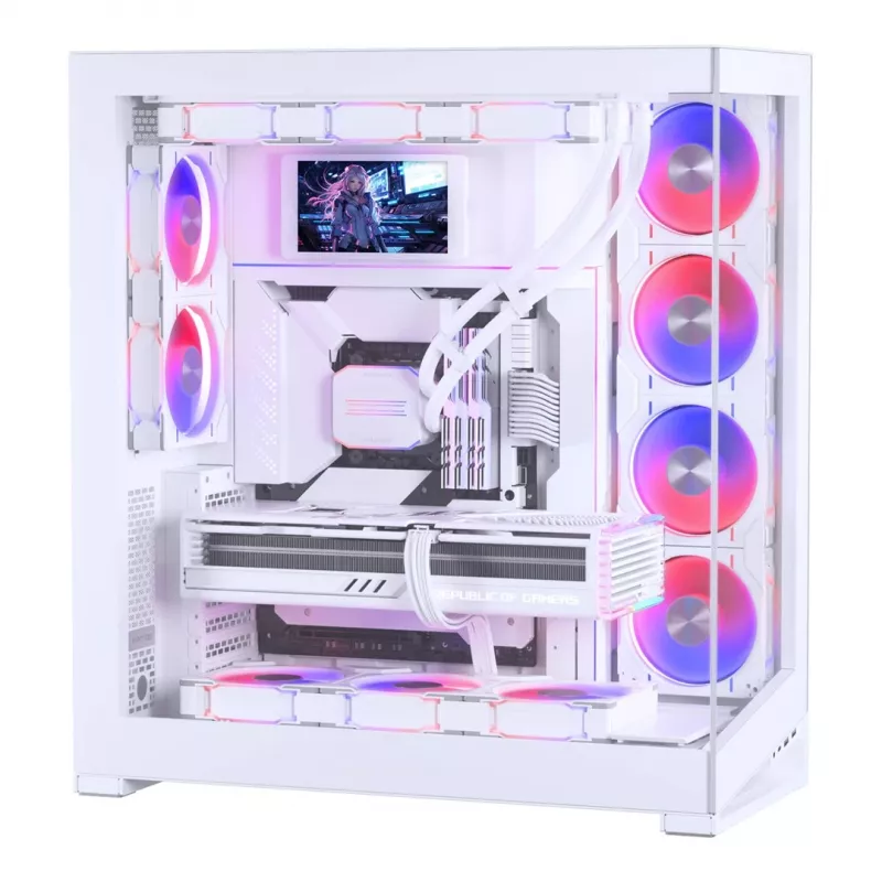 LCD-Panel-Kit Phanteks PH-HRLCD_WT01 Universal 5V 80mm