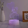 Manta SNL115RGB RGB 3D Herz dekorative LED-Lampenset