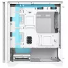 Montech AIR 100 ARGB MICRO-ATX-Tower mit vier vorinstallierten ARGB-Lüftern, ultra-minimalistischem Design, feinem Mesh-Frontpanel, hohem Luftstrom, einzigartiger Seite