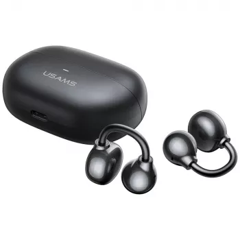 Bluetooth-Kopfhörer R02 Clip-on grau