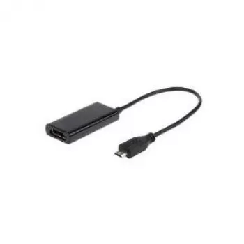 Adapter MHL(M)->HDMI(F)+USB Micro(BF)(5 PIN) 16cm
