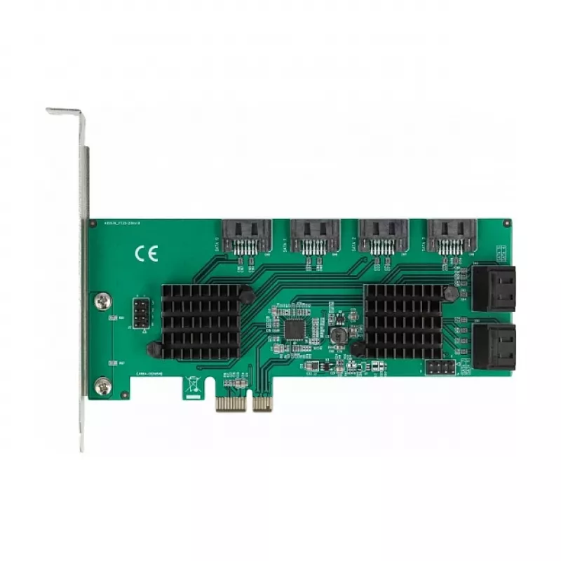 DeLOCK 8-Port SATA PCI Express x1-Karte Low-Profile-Formfaktor