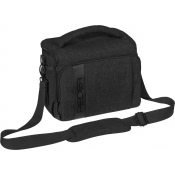 PEDEA 65065434 - Schultertasche - beliebige Marke - Canon EOS R - M3 - M5 - M6 - M10 - M50 - M100 Canon EOS 5D - 5DS R - 5D Mark II - 5D Mark IV - 6D - 6D Mark... - Schultergurt - Schwarz