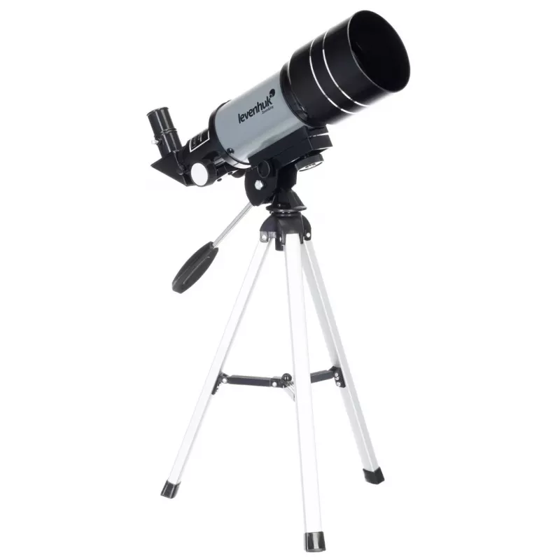 Levenhuk Blitz 70s Base Refraktor 140x Grau
