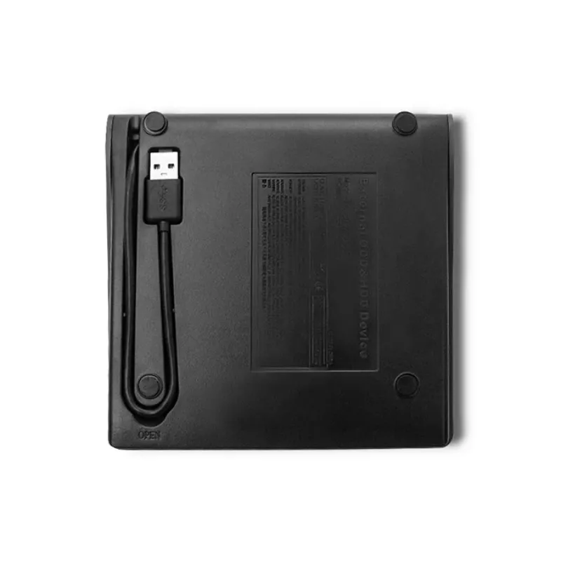 Externes USB 2.0 SATA Optical-Drive-Gehäuse Qoltec 51863 Schwarz