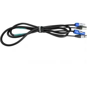 DMX-Combo-Kabel EUROLITE 3 m mit P-Con und 3-poligen XLR-Steckverbindern (Modell 30227782)