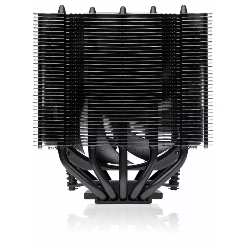 Luftkühler Noctua NH-D12L 12 cm Aluminium Schwarz 450-2000 U/min 18,8-22,6 dB