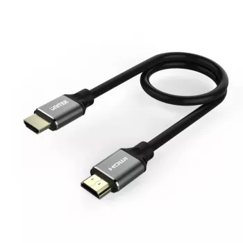 HDMI-Kabel Unitek C137W 1,5 m, HDMI 2.1, 48 Gbit/s, 4K/8K 2160p, 120 Hz, ARC, Ethernet, goldbeschichtet