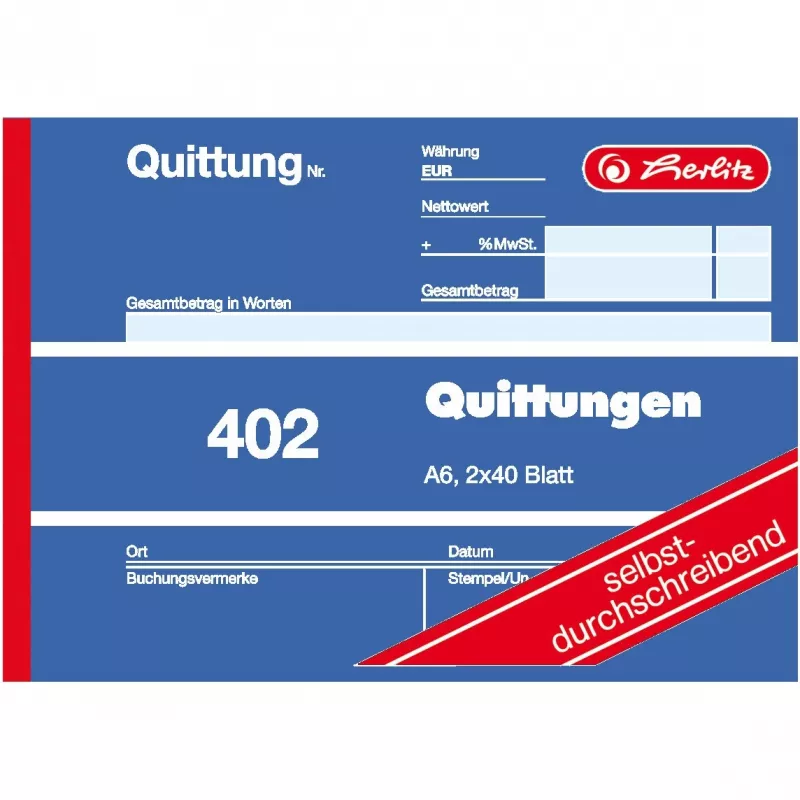 Geschäftsformular Herlitz 886622