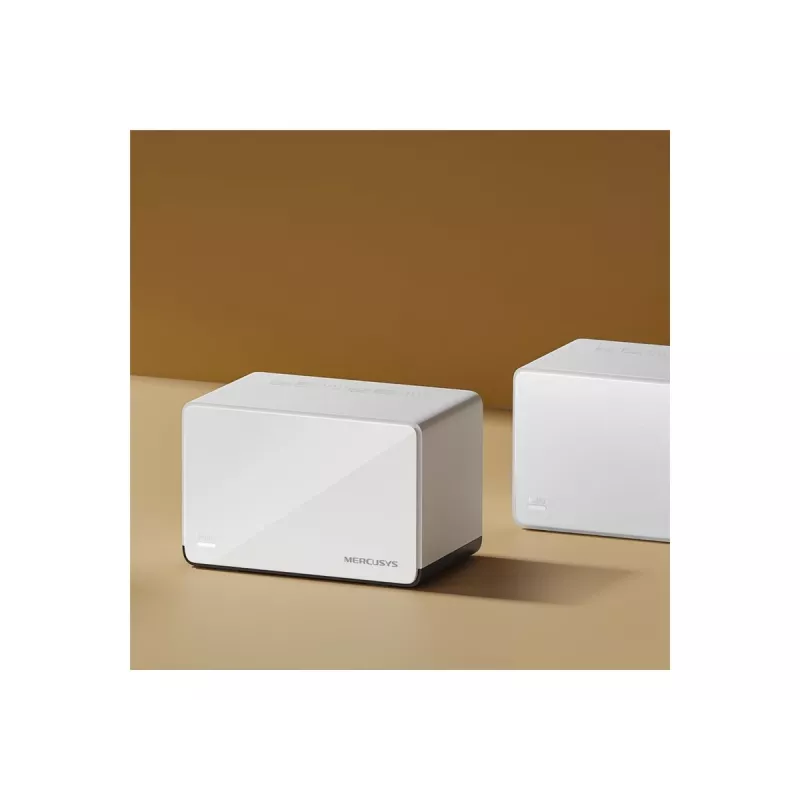 Wireless Router MERCUSYS Halo H85X 2-Pack Dual-Band Wi‑Fi 6 bis zu 3000 Mbit/s Mesh-System