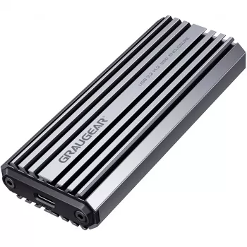 SSD-Gehäuse GRAUGEAR G-M201-AC-10G
