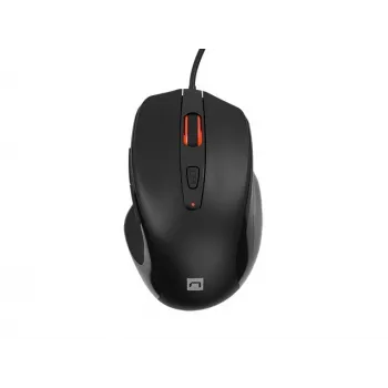 Kabelgebundene optische Maus NATEC NMY-2047 USB Typ-A, 4000 DPI, 6 Tasten, rechtshändig, Hintergrundbeleuchtung