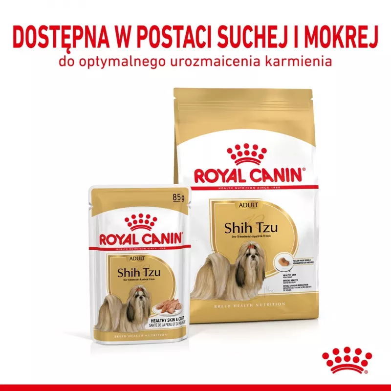 ROYAL CANIN Shih Tzu Adult Nassfutter für Hunde Pastete 12x85 g