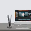 Gravity-Halterständer für MacBook silber
