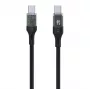 Fixed | Kabel USB-C/USB-C mit Display, PD-Unterstützung, 2m, USB 2.0, 100W | FIXDD-CC2-BK
