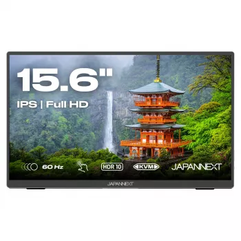 JAPANNEXT JN-MD-I156FHDR-T Computerbildschirm 39,6 cm (15,6 Zoll) 1920 x 1080 Pixel Full HD LED Touchscreen Grau