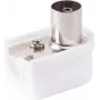 Koaxial-Winkelkupplung ShiverPeaks 82021-K — kleine Größe, koaxialer Winkelstecker