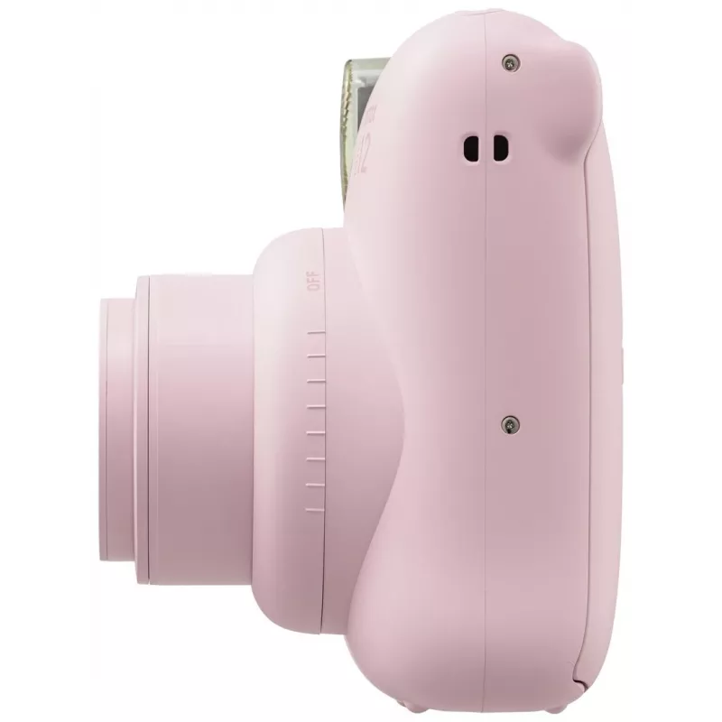 Sofortbildkamera Fujifilm Instax Mini 12 Pink — Bild 86×54 mm, Film 62×46 mm, 60 mm Brennweite