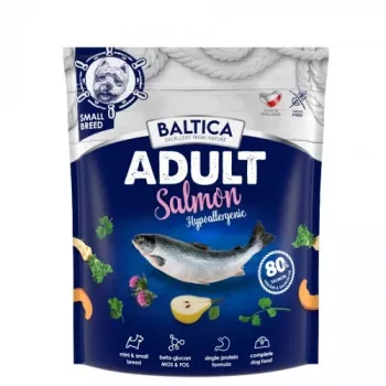 BALTICA Excellent Hypoallergenic Adult Small breeds Salmon - Trockenfutter für Hunde - 1 kg