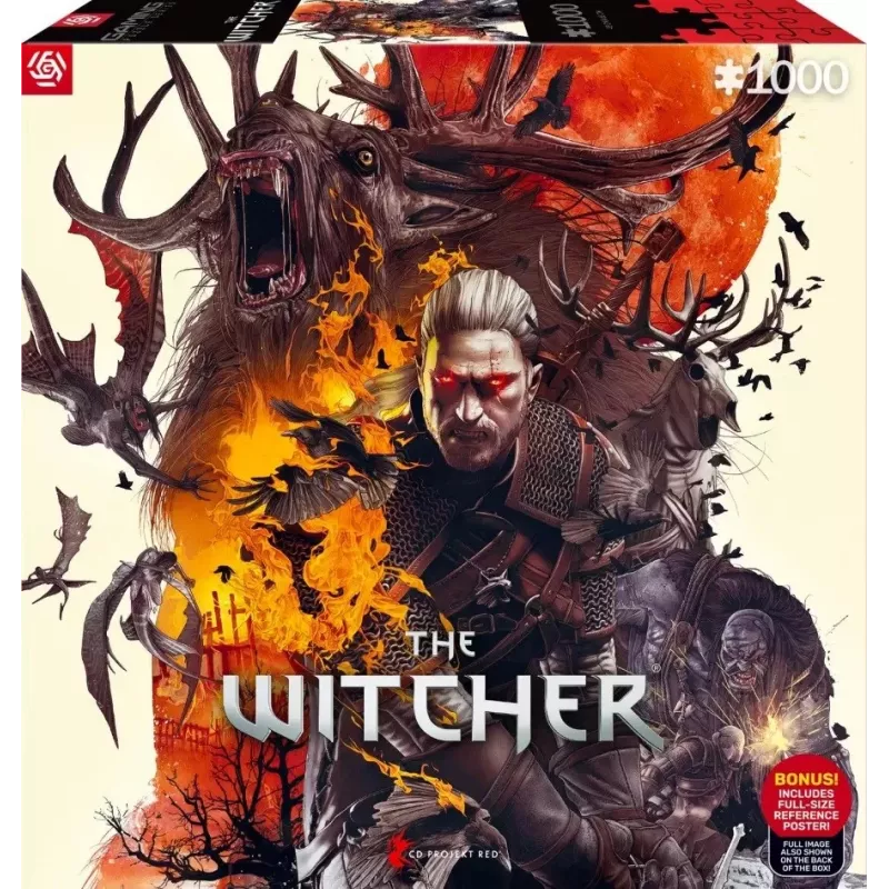 Good Loot Gaming Puzzle: The Witcher Monsters, 1000 Teile