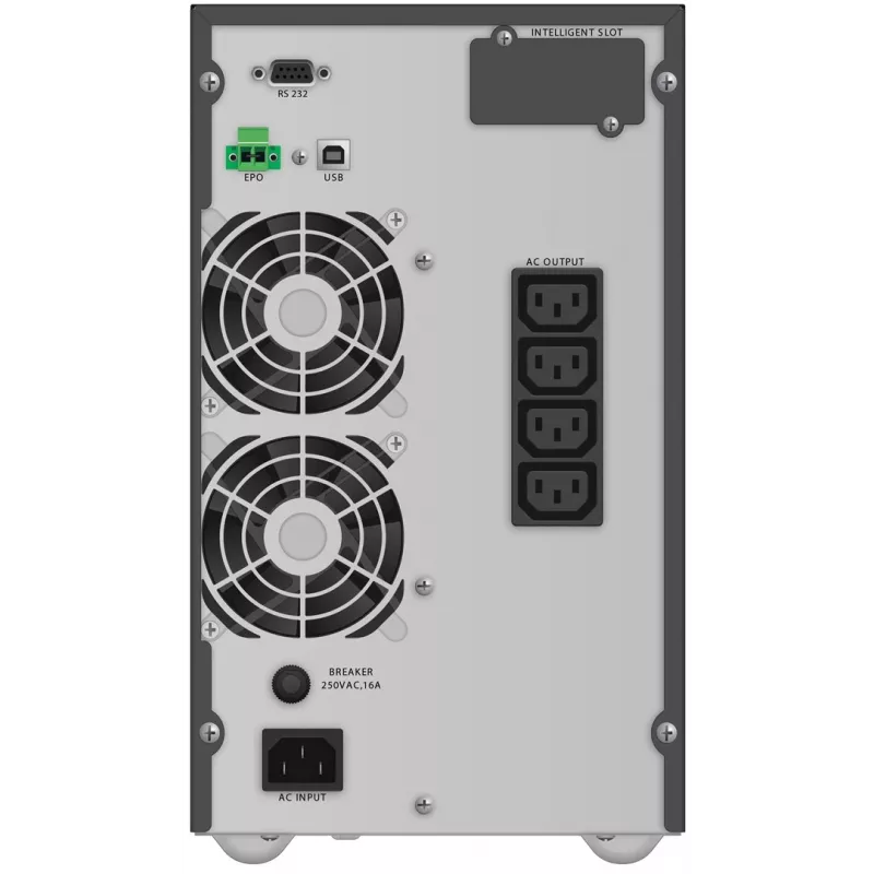 PowerWalker VFI 2000 TG Doppelwandlung (Online) 2 kVA 1800 W 4 Steckdosen