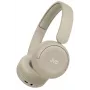 JVC HA-S59W Headset Kabelgebunden & Kabellos Kopfband Musik/Alltag USB Typ-C Bluetooth Beige