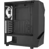 Aerocool Scape-G-BK-v2 Midi-Tower, Tempered Glass, FRGB - schwarz