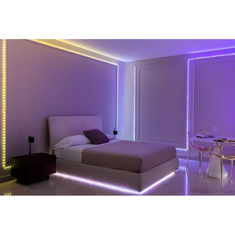Twinkly Dots 60 RGB USB Smart Lights, 3 m, Schwarz