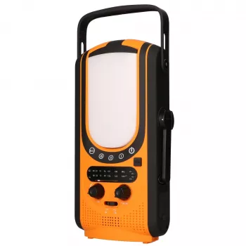Extralink Power Ranger EPS-6000 | Powerbank | 6000mAh, FM-Radio, LED-Licht, Dynamo, Solarpanel