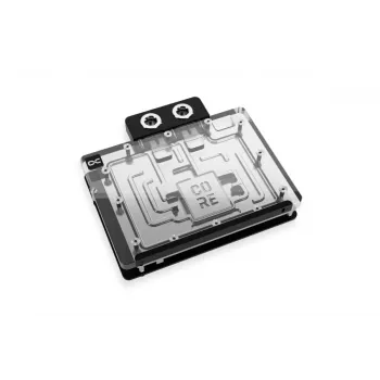 Backplate Alphacool 10265 Acryl Aluminium Chrom Kupfer Nylon Schwarz 161mm