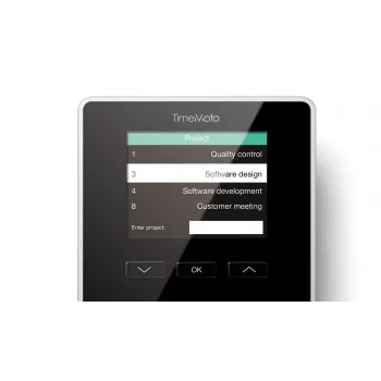 Zeiterfassungsgerät Safescan 125-0586 Schwarz Fingerabdruck Passwort Smartcard