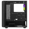 PC Cube Gehäuse SAVIO Noctis Glass RGB — Schwarz, ATX/Micro-ATX, 210×410×450 mm, 3×120 mm Frontlüfter