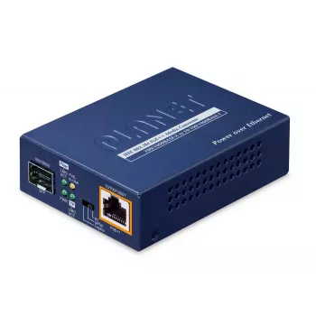 PLANET 1-Port 100/1000X SFP Netzwerk Medienkonverter Blau