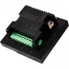 Smart HVAC-Thermostat Shelly LinkedGo Schwarz – digitales WLAN (802.11b/g/n), 87×87×35 mm