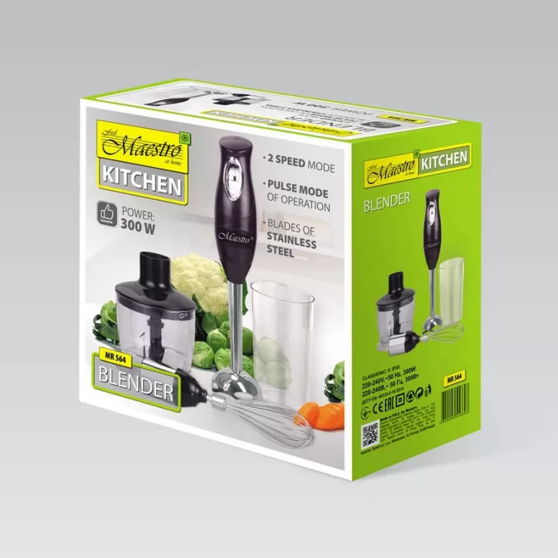 Feel-Maestro MR-564 5-in-1 Standmixer 0,6 l 300 W Schwarz