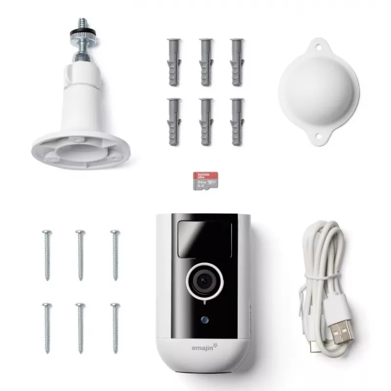 IP-Sicherheitskamera omajin by Netatmo OWC-01-EU Wi-Fi 4