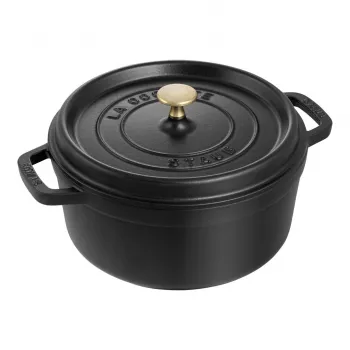 Schmortopf ZWILLING STAUB LA COCOTTE 5,25 L Rund Gusseisen, emailliert, Deckel inklusive