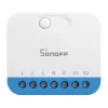 Wandmontierter Sonoff MINI-ZBDIM Zigbee smarter Mini-Controller/Dimmer für die Beleuchtung – kompaktes Inline-Modul