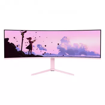 Curved-Monitor Arozzi Nova 49” (124,5 cm) Dual QHD 5120×1440 LED VA 32:9 4 ms Pink