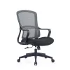 Up Up Darwin ergonomischer Bürostuhl Schwarz, Schwarzer Stoff + Graues Netz