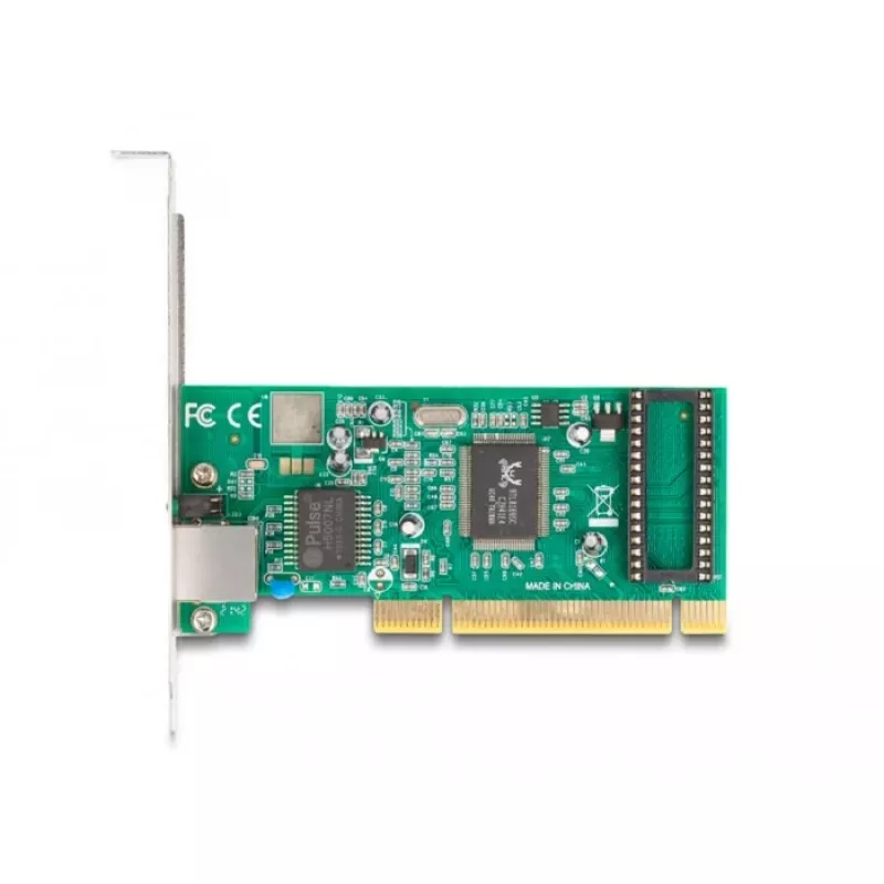 DeLOCK PCI-Karte auf 1 x RJ45 Gigabit LAN RTL Full-Height Low-Profile