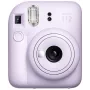 Sofortbildkamera Fujifilm Instax Mini 12 Lila — Bild 86×54 mm, Film 62×46 mm, 60 mm Brennweite