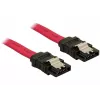 SATA-Kabel DeLOCK 84302 0,5 m Rot