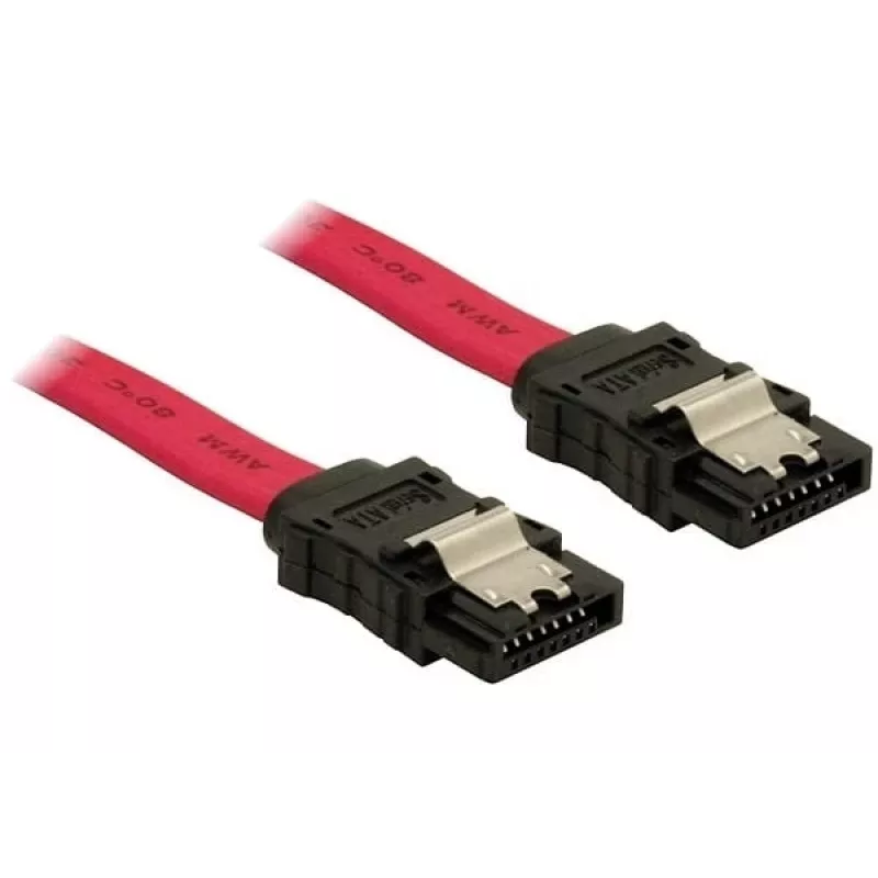 SATA-Kabel DeLOCK 84302 0,5 m Rot