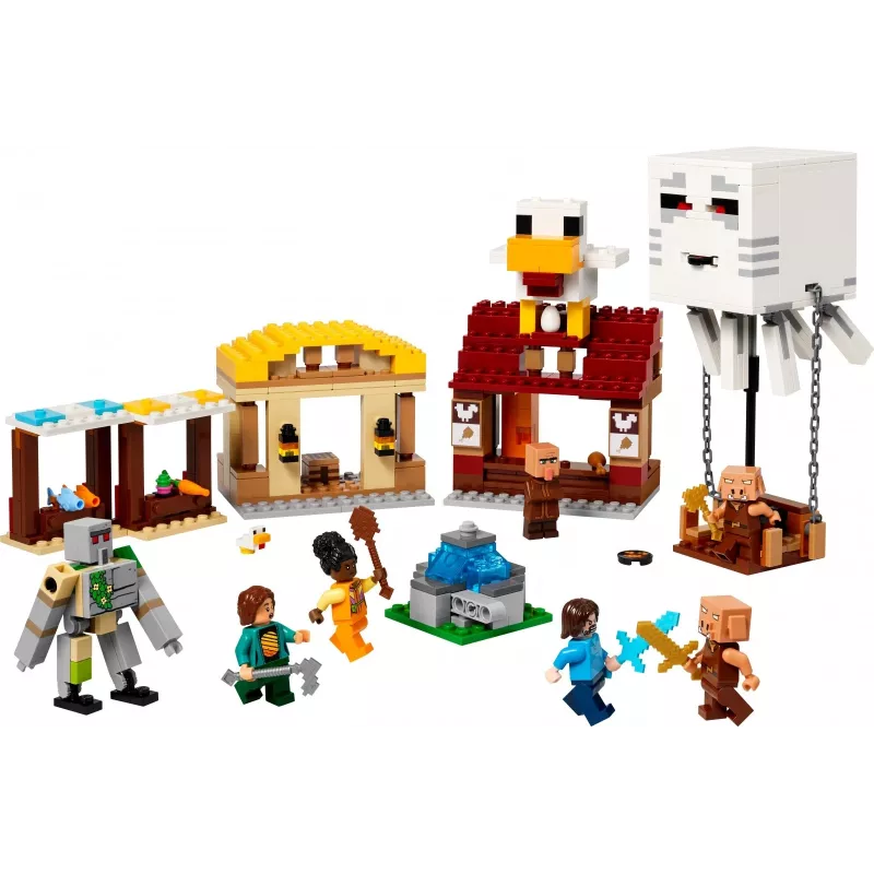 LEGO MINECRAFT 21273 Der Ghast-Ballon-Dorfangriff