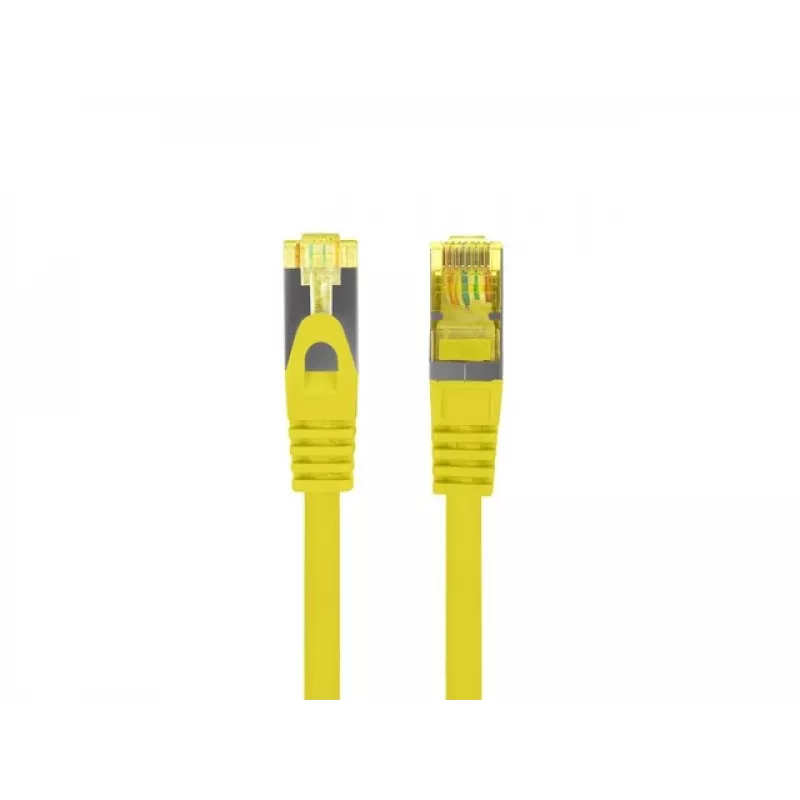 Netzwerkkabel Lanberg PCF6A-10CU-0025-Y RJ-45 Cat6a 0,25 m Gelb